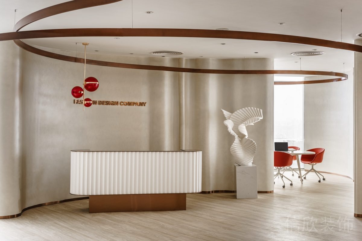 現(xiàn)代環(huán)形圍繞懸吊式木條裝修設(shè)計(jì)