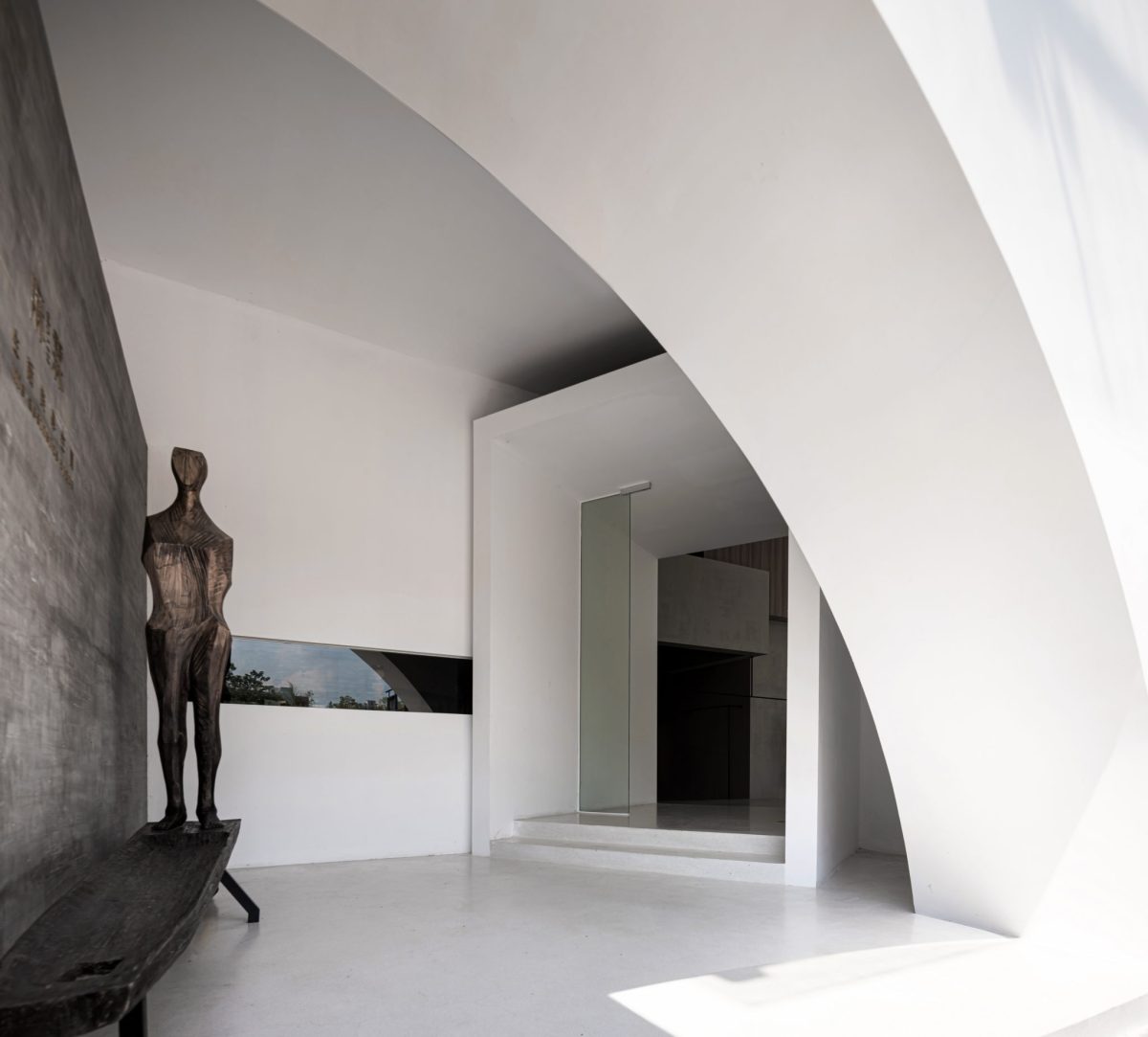 現(xiàn)代簡(jiǎn)約辦公空間入口裝修設(shè)計(jì)