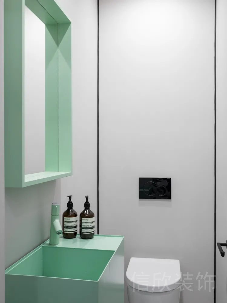 瑜伽機構洗手池衛(wèi)生間裝修設計