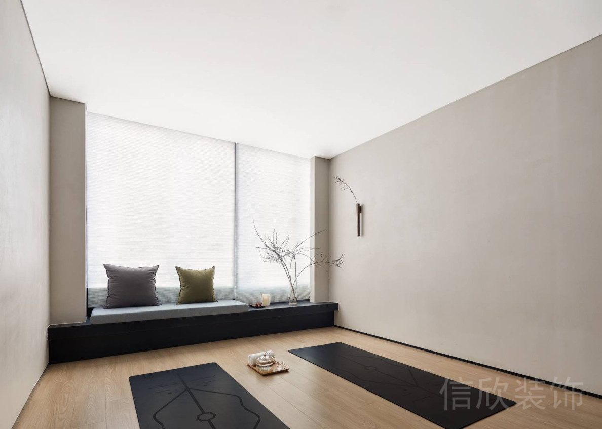 中式瑜伽機(jī)構(gòu)修多功能教室禪柔室設(shè)計(jì)