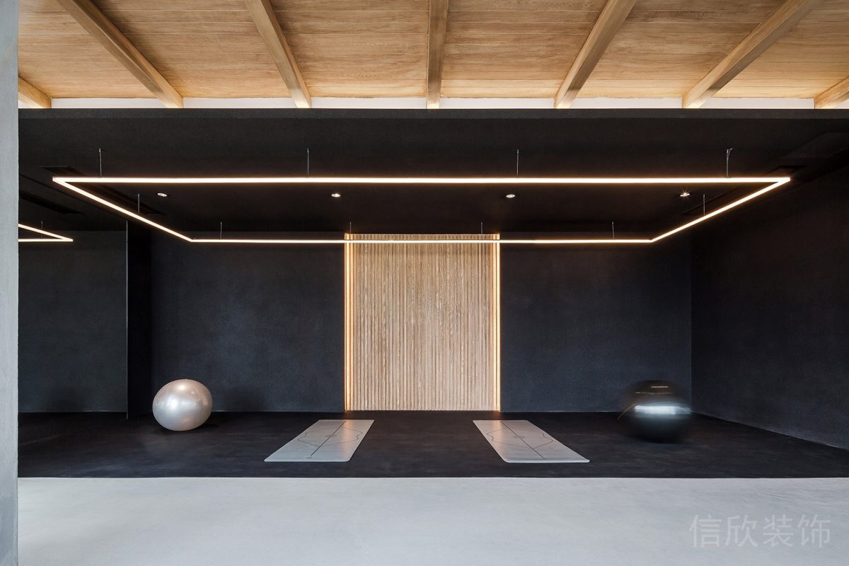 黑色對(duì)稱式裝修設(shè)計(jì)木質(zhì)新中式裝修效果圖燈飾led設(shè)計(jì)辦公室