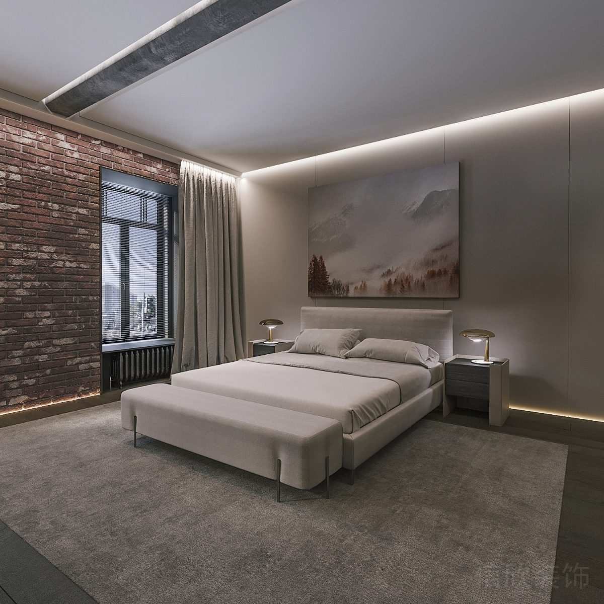 復(fù)古臥室設(shè)計(jì)工業(yè)風(fēng)辦公室裝修設(shè)計(jì)臥室設(shè)計(jì)簡(jiǎn)約風(fēng)展廳效果圖