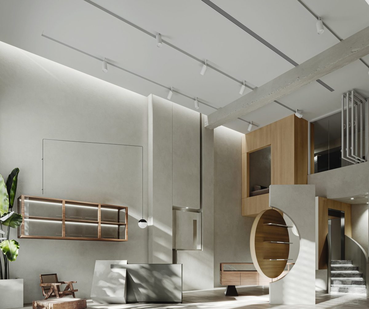 可旋轉(zhuǎn)式原木置物柜裝修壁掛式原木玻璃柜設(shè)計辦公室裝修設(shè)計