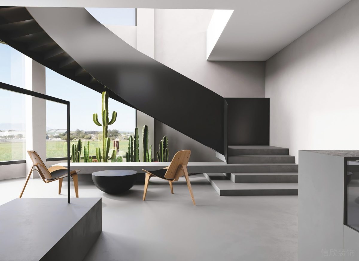 樓梯下空間裝修黑色階梯過(guò)道樓梯下空間木質(zhì)休息區(qū)裝修創(chuàng)意現(xiàn)代簡(jiǎn)約風(fēng)設(shè)計(jì)圖