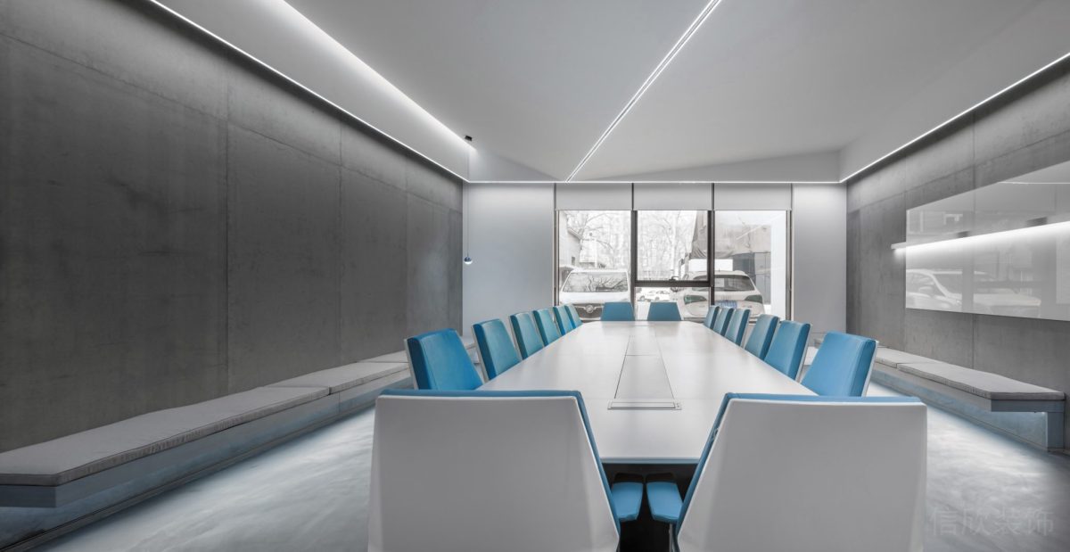 高端深圳設(shè)計(jì)裝飾公司現(xiàn)代簡(jiǎn)約風(fēng)辦公室裝修設(shè)計(jì)在線咨詢會(huì)議室效果直線工業(yè)風(fēng)裝修