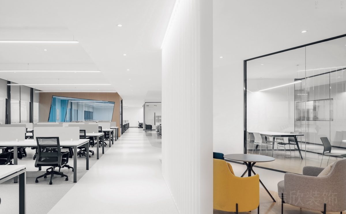 辦公室裝修設(shè)計(jì)過(guò)道效果多人工作區(qū)域設(shè)計(jì)休息區(qū)