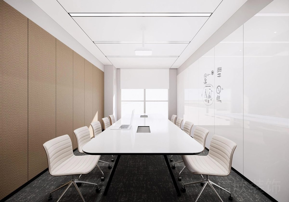 現(xiàn)代簡(jiǎn)約風(fēng)辦公室裝修設(shè)計(jì)會(huì)議室設(shè)計(jì)琺瑯板材墻體涂鴉設(shè)計(jì)圖